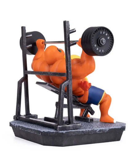 18cm Pokémon Figures – Gym Cartoon Fitness Muscle Action Figures (Charmander, Bulbasaur, Squirtle) Anime Fit Model Figurines Toys