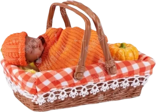 ZURU My Mini Pumpkin Baby Surprise Ball – Muñeca Bebé Realista Juguete Coleccionable DIY, Regalo Sorpresa para Niños y Coleccionistas de Muñecas