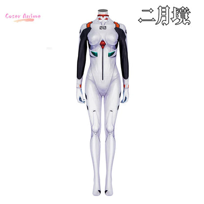 Ayanami Rei Cosplay Costume – Neon Genesis Evangelion Game Uniform (Unisex Outfit for Halloween, Carnival & Party Props)