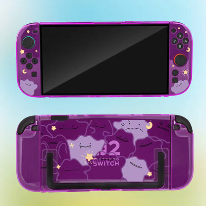 Pokémon Nintendo Switch 2 Protective Case – Split Ditto & Pikachu Anti-Scratch Cover for NS2 Console & Gaming Accessories
