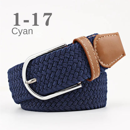 Unisex Canvas Belt Adjustable Nylon Waist Belt for Jeans, Casual & Outdoor Wear (107/120cm)