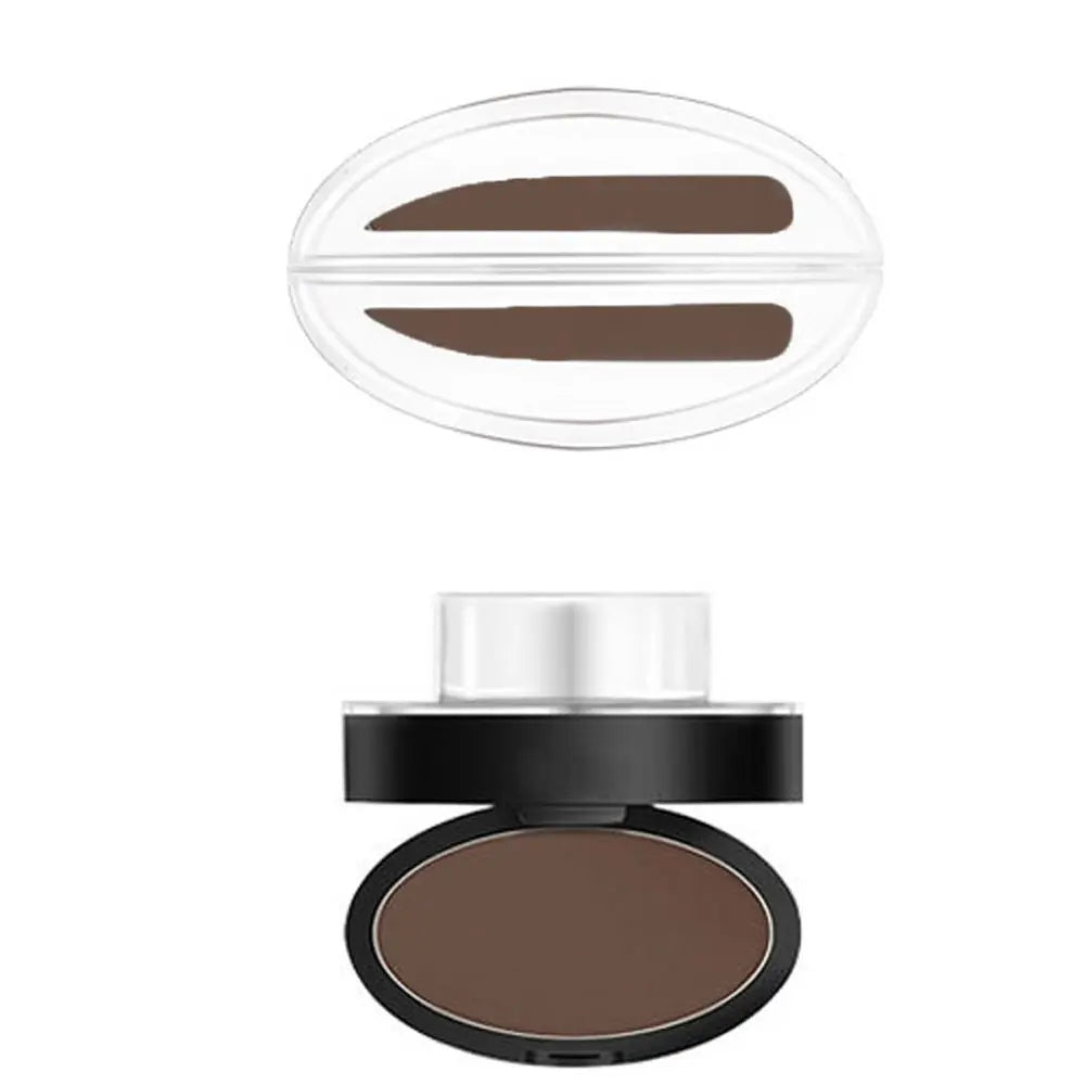 Kit de sello de cejas – Paleta de polvo y herramienta de maquillaje con tinte de cejas para cejas de forma perfecta