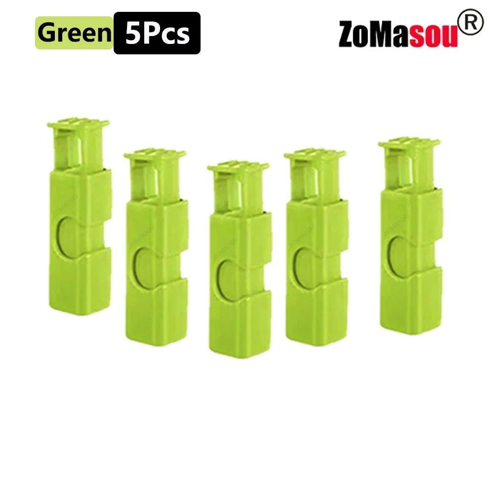 1/50PCS Reusable Food Sealing Clips – Spring Clamp Bag Clips for Bread, Snacks & Wrap Bags, Fresh-Keeping Kitchen Storage Organizer