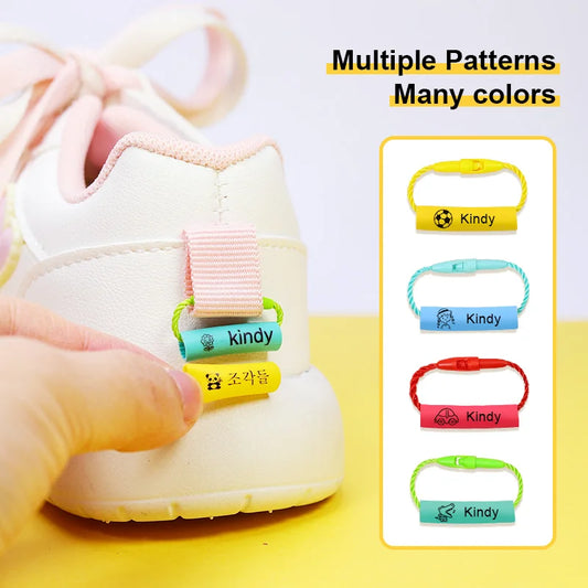 24 etiquetas personalizadas con nombre para bebés – Pegatinas y etiquetas impermeables para zapatos, mochilas escolares, tazas, ropa y efectos personales de niños