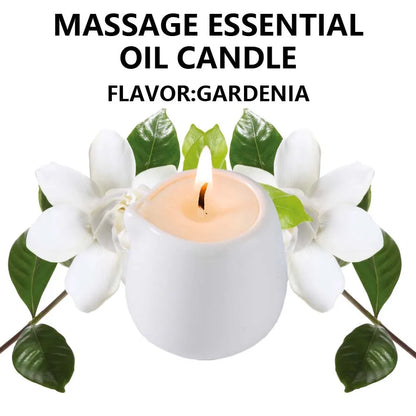 1PC Luxury Massage Oil Candle – Scented Aromatherapy Candle for Relaxation & Skin Moisturizing, Body Oil Candle for Spa & Self-Care