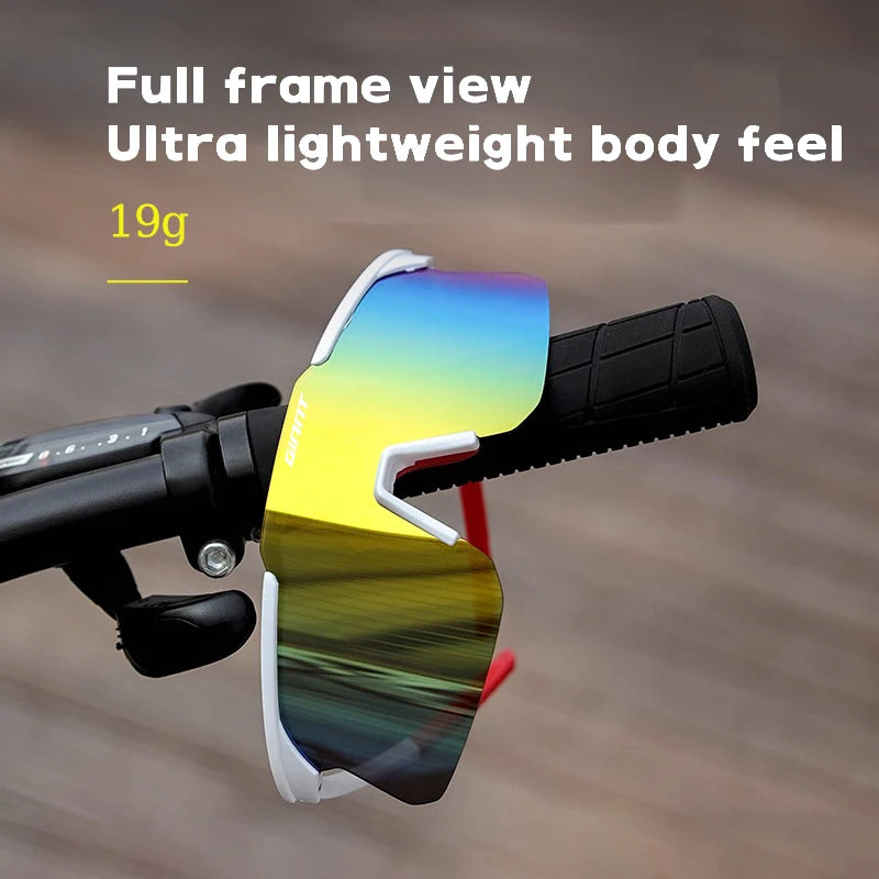 Cycling Sports Sunglasses – Giant UV400 Protective Glasses with Anti-Fog Lenses & Protective Case for Men & Women