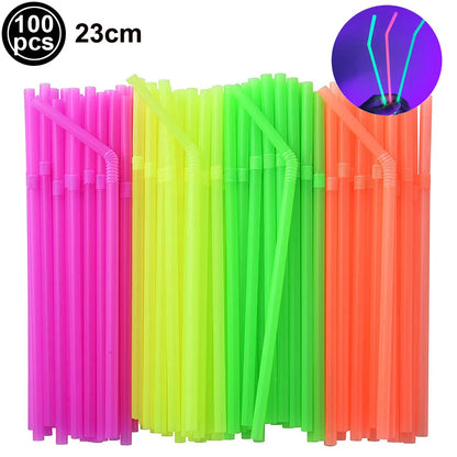 Neon UV Reactive Party Hats – Fluorescent Formal Hats for Glow Parties, Festivals & Events