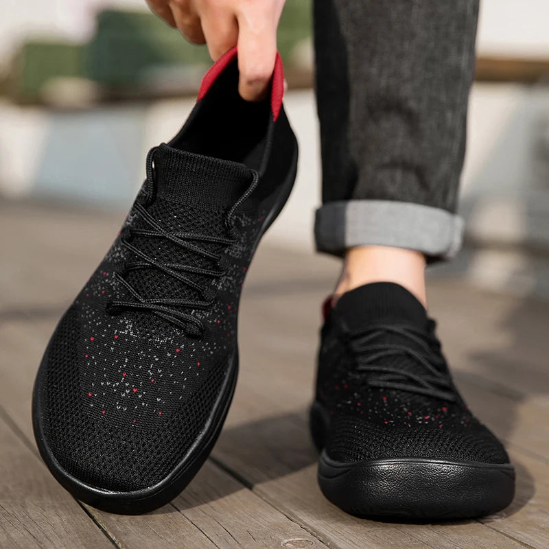 Chaussures de marche larges pour hommes – Baskets décontractées extra larges, chaussures confortables, légères et souples pour pieds larges