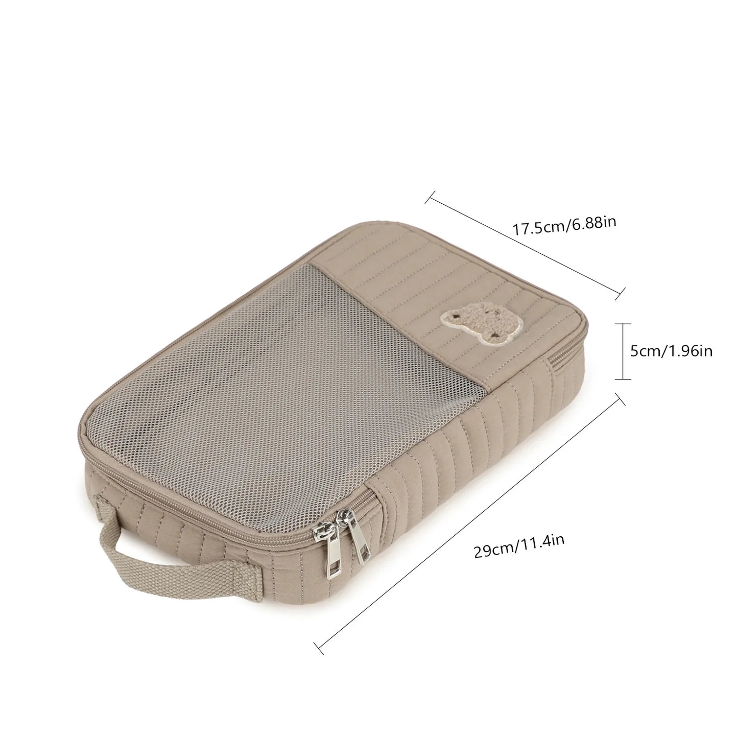 Joli sac de rangement pour couches de bébé – à suspendre à la poussette pour les couches, les vêtements, les voyages et les essentiels de la chambre de bébé