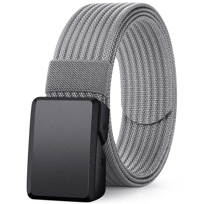 1.5-Inch Tactical Nylon Belt for Men Adjustable Metal-Free Lightweight EDC Belt