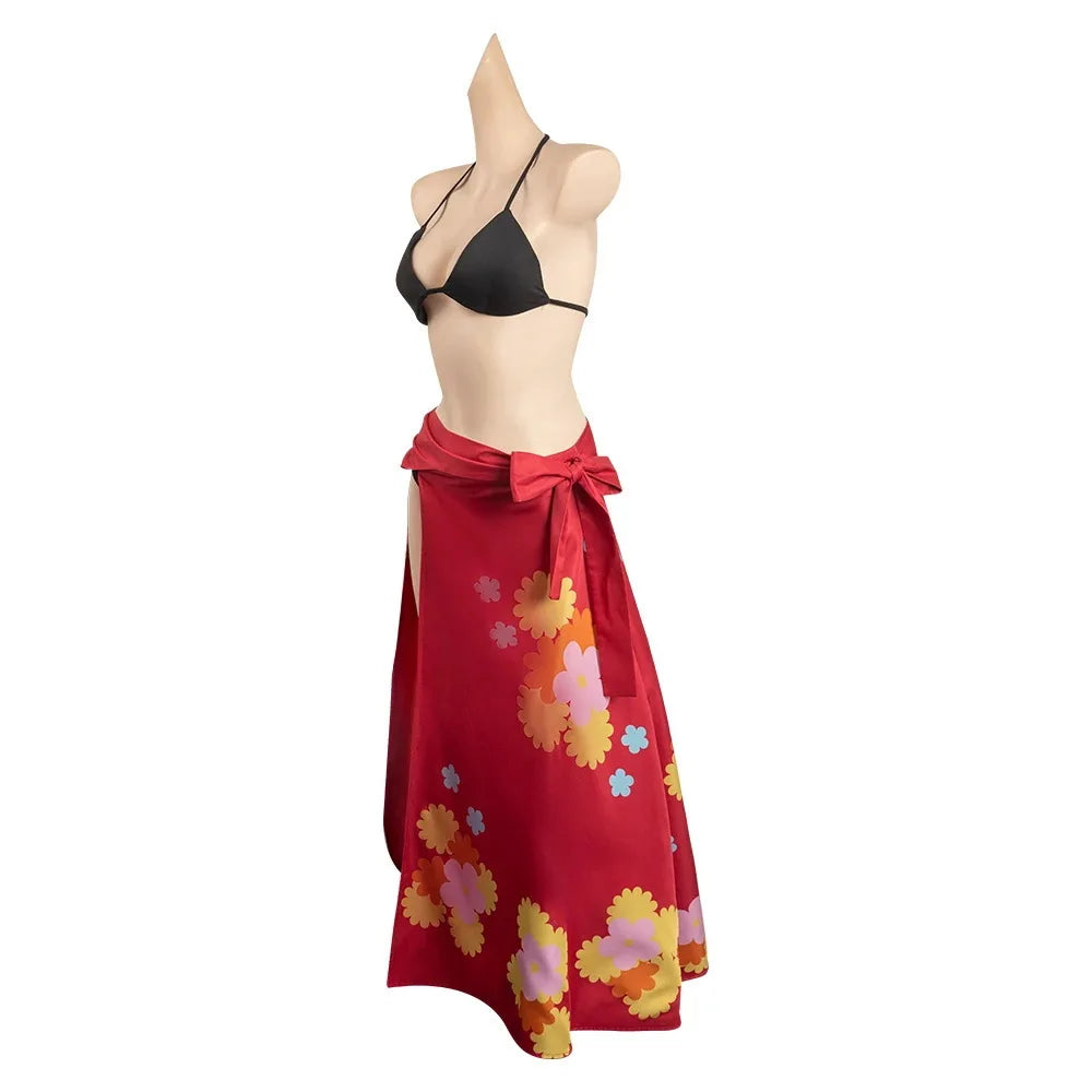 Cosplay Costume for Halloween | Three Knives Flowing Nami-Inspired Outfit | Anime Roleplay & Convention Costume
