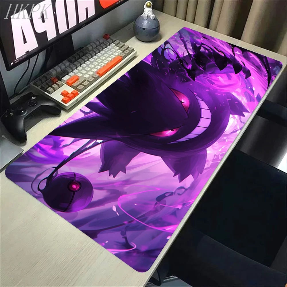 Gengar Gaming Mouse Pad – Large Extended Desk Mat with LockEdge Design for Keyboard & Computer Setup