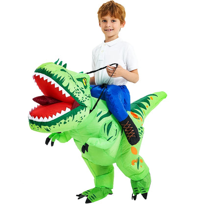 Kids’ Dinosaur Inflatable Costume – Fun Cosplay Party Outfit for Boys & Girls, Halloween, Christmas, Purim & Dress-Up Events