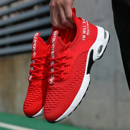 Men's Breathable Mesh Sneakers Lightweight Casual Walking Running Sports Shoes