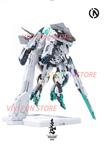 IN ERA+ Azure Falcon TR-2243EX RMD Plastic Model Kit – Infinite Dimension Mecha Assembly Kit, Detailed Robot Collectible Toy for Model Builders