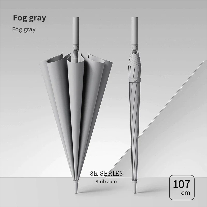 Paraguas extragrande a prueba de viento – Paraguas automático de lluvia con doble capa y 24 varillas, resistente a tormentas, para uso familiar y exterior