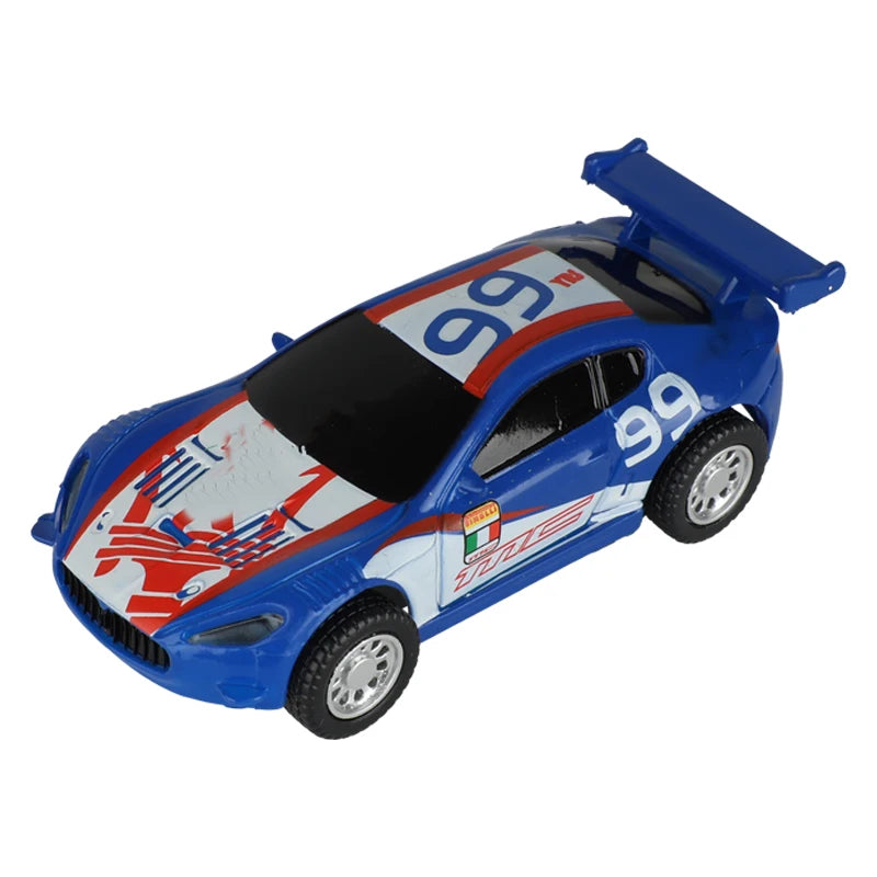 Voiture de slot analogique 1:64 pour Carrera GO et Scalextric – Voiture de course électrique à grande vitesse, véhicule jouet de piste de course de police