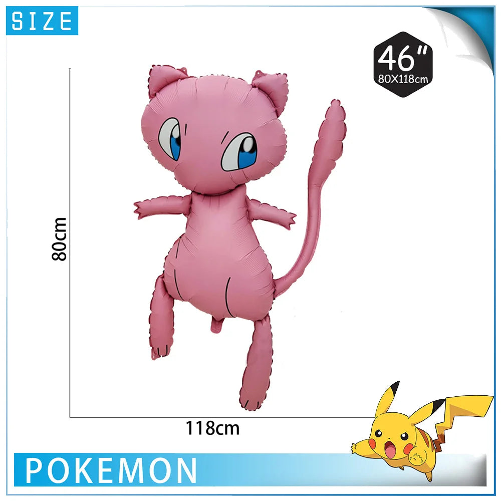 Pokémon 3D Foil Balloon – 32inch Charizard Digital Balloon for Children’s Birthday Party Decorations, Baby Shower & Party Supplies