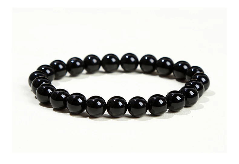 Pulsera de Cuentas de Piedra Natural – Pulsera de Gemas de Amatista, Ojo de Tigre, Cuarzo Cristal y Ágata para Mujeres y Hombres, Regalo de Joyería de Energía Reiki
