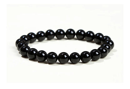 Pulsera de Cuentas de Piedra Natural – Pulsera de Gemas de Amatista, Ojo de Tigre, Cuarzo Cristal y Ágata para Mujeres y Hombres, Regalo de Joyería de Energía Reiki