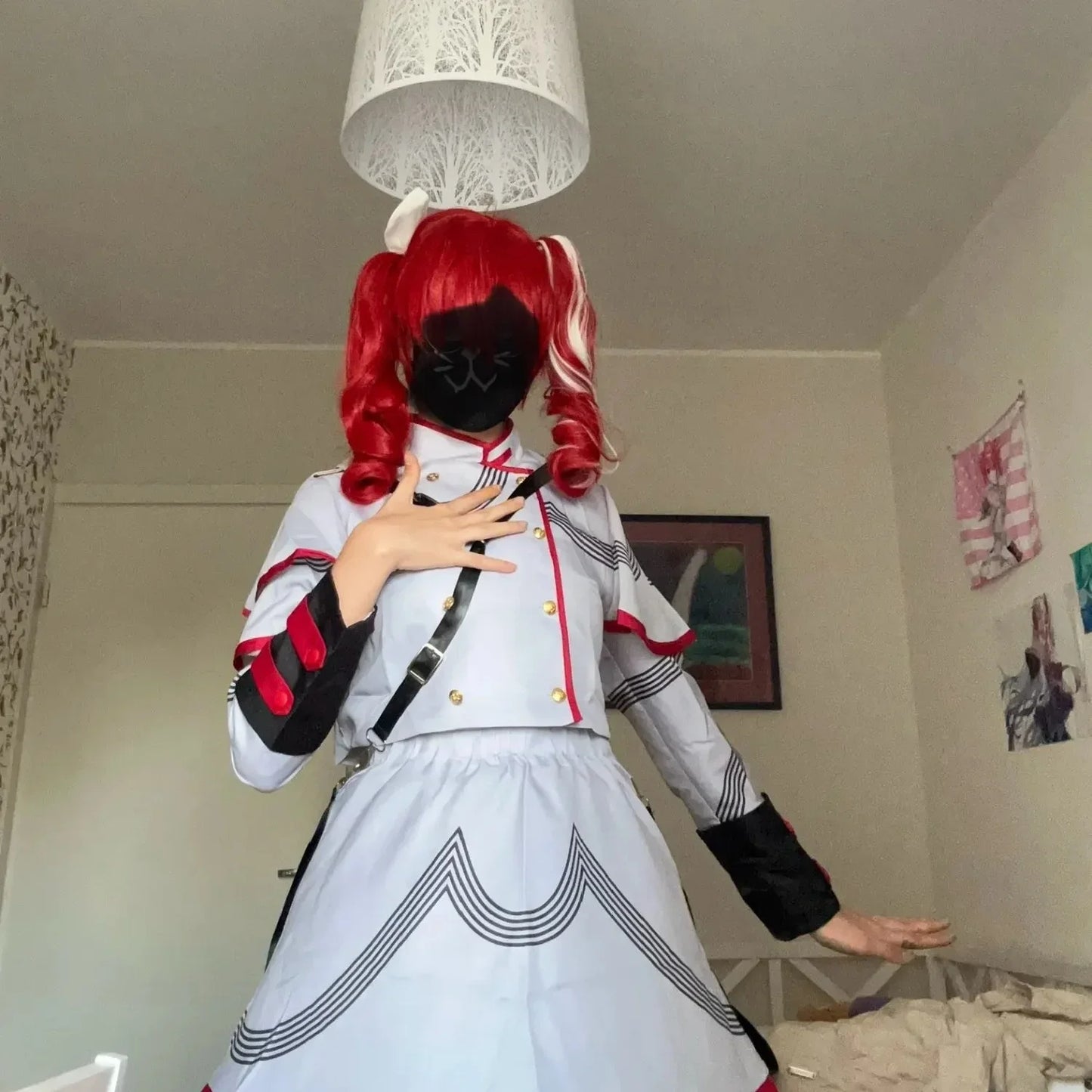 Anime Cosplay Costume Full Set with Wig & Shoes – Women's Halloween Outfit