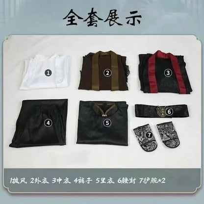 Hot Game Luo Cosplay Costume – Ancient Chinese Outfit Set for Men & Women Halloween, Anime Carnival & Stage Performance COS Suit