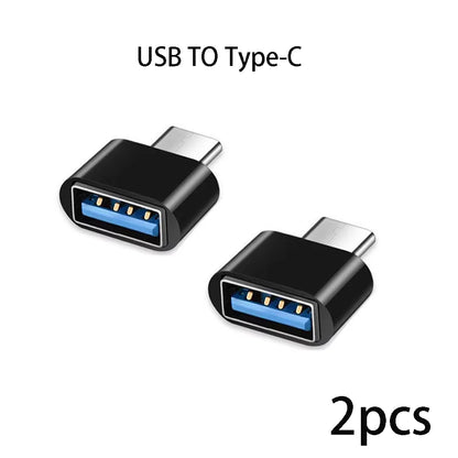 USB-C to USB 3.0 OTG Adapter – Type-C Male to USB-A Female Data Connector for MacBook, iPad & USB-C Devices