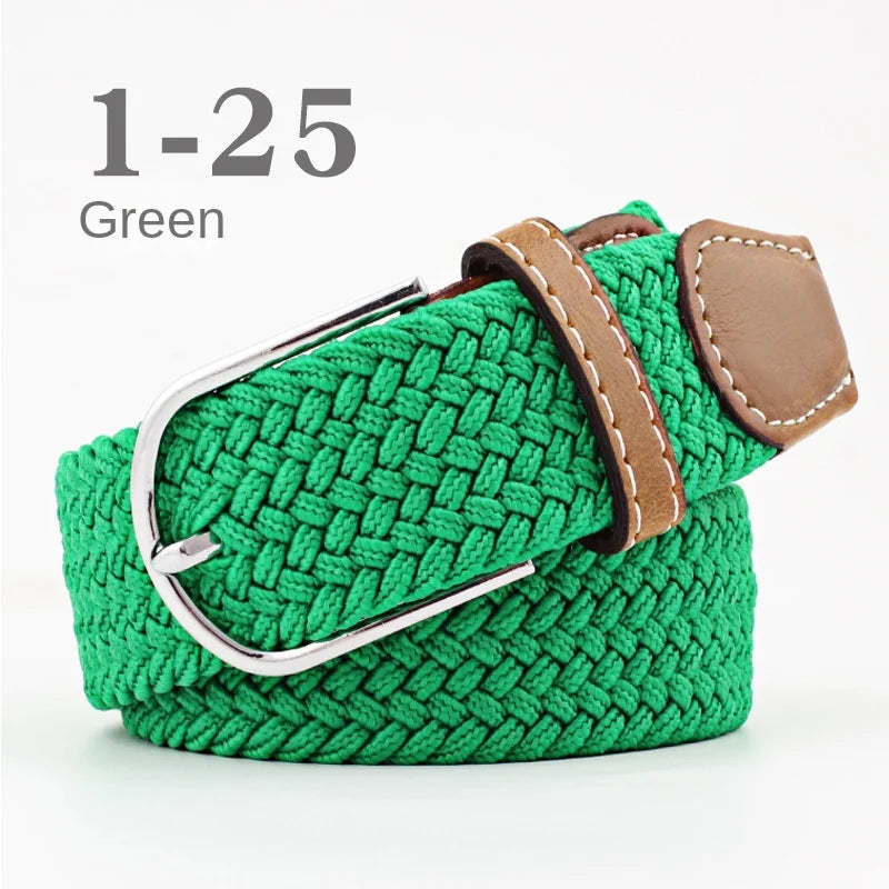 Unisex Canvas Belt Adjustable Nylon Waist Belt for Jeans, Casual & Outdoor Wear (107/120cm)