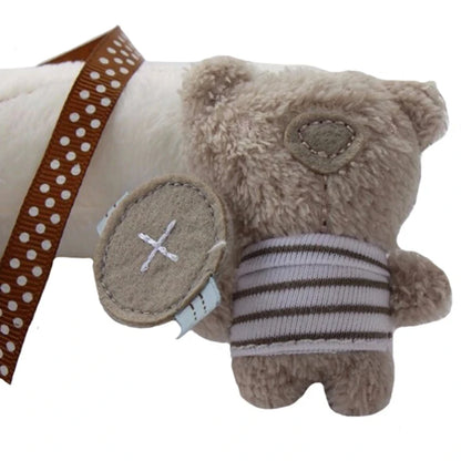 Peluche Colgante Conejito 2025 – Sonajero Suave para Bebés, Juguete Multifuncional para Cochecito y Cuna, Juguete Sensorial para Bebés y Regalo de Baby Shower