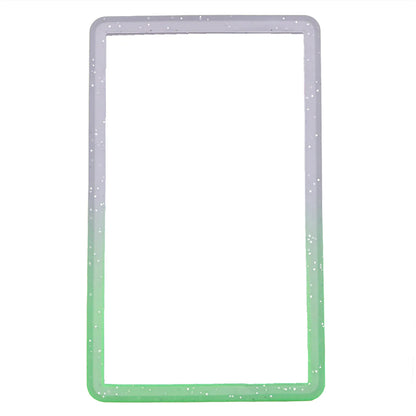 Étui de protection pour cartes graduées 35PT – Housse à bordure antichoc en TPU souple dégradé pour présentoirs de cartes Pokémon, de sport et à collectionner