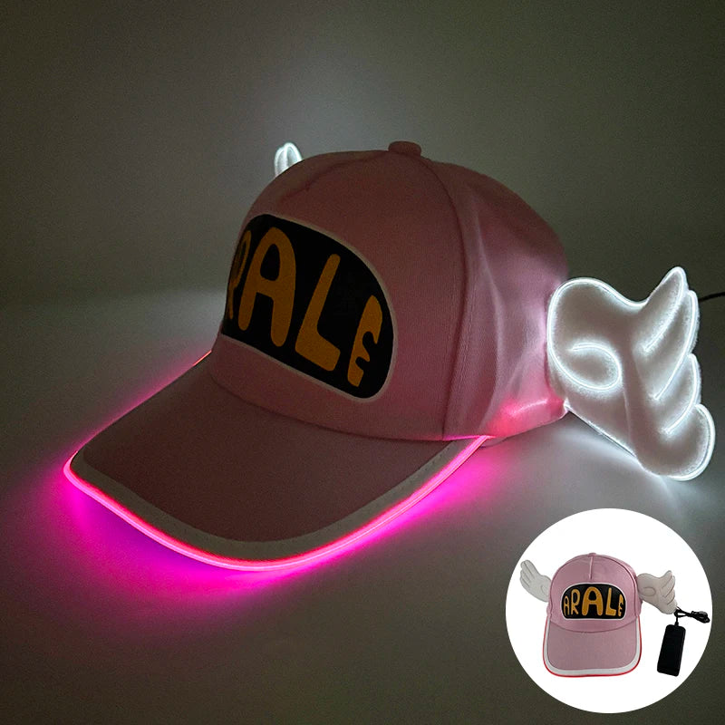 LED Light-Up Baseball Cap – Flashing Glow Hat for Raves, Festivals, Parties & Club Wear