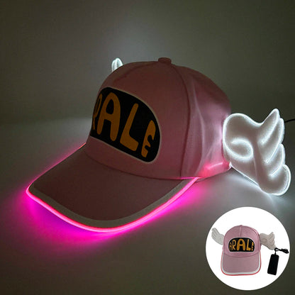 LED Light-Up Baseball Cap – Flashing Glow Hat for Raves, Festivals, Parties & Club Wear