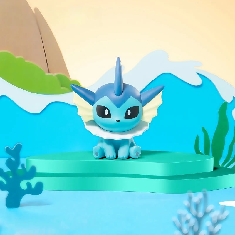 Pokémon Anime Poké Ball Action Figures – Mini Dolls (Dragonite, Sylveon, Gengar, Vulpix) Genuine Original Model Ornament Toy Gift