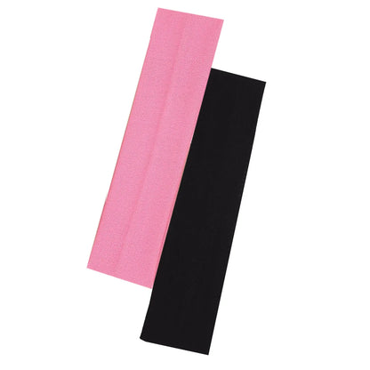 2 Diademas deportivas para yoga – Bandas elásticas absorbentes del sudor para el pelo de hombres y mujeres | Accesorios para el pelo para entrenamientos de fitness y gimnasio