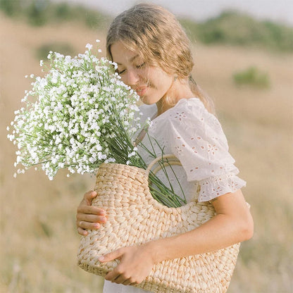1 Fleur Artificielle Haleine de Bébé de 63 cm – Gypsophile Artificiel Réaliste pour Bouquets DIY, Mariages, Fêtes et Décoration Intérieure