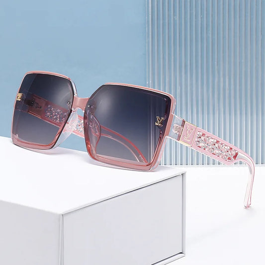 2026 Oversized Square Sunglasses – Stylish Unisex Fashion Shades for Women & Men, Trendy Designer-Style Eyewear with UV400 Protection