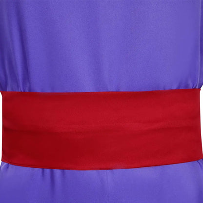 Dragon Ball Gohan Inspired Cosplay Costume – Men’s Jumpsuit Outfit Set with Belt, Shoes & Boots for Halloween, Carnival & Party Roleplay
