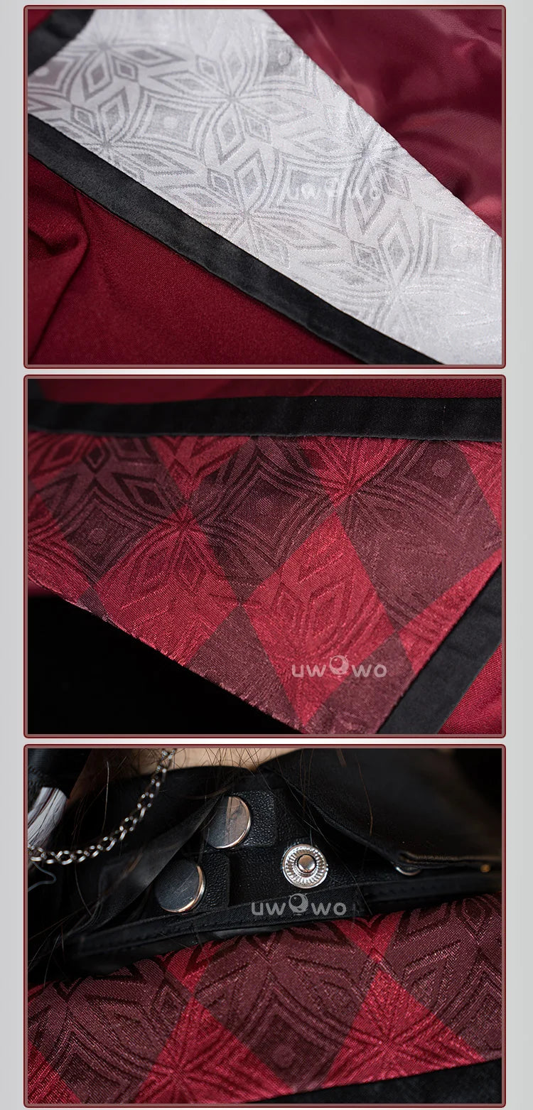 UWOWO Genshin Impact Arlecchino “The Knave” Cosplay Costume – Music Concert / Halloween Outfit