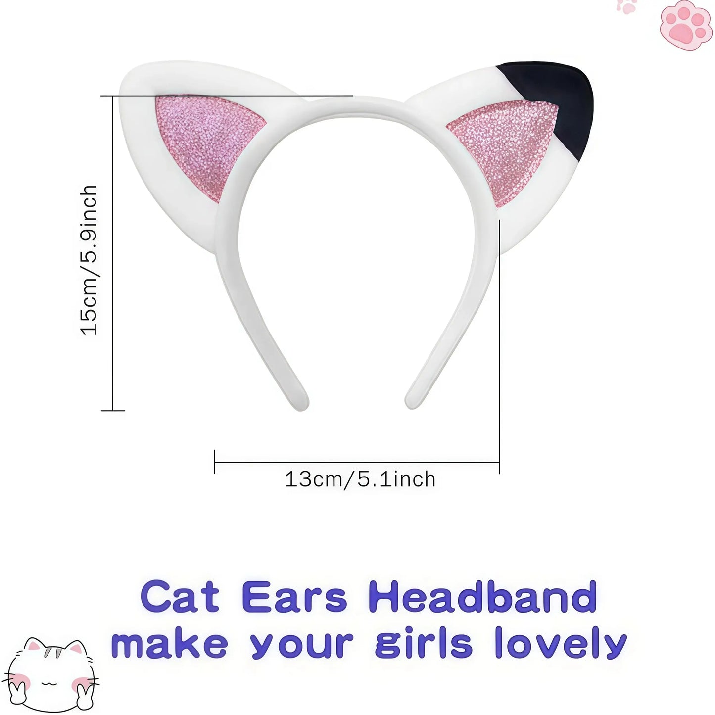 Kids Girls Cartoon Cat Princess Cosplay Dress – Puff Sleeve Bow Tulle Gown for Carnival, Halloween & Birthday Party Outfit