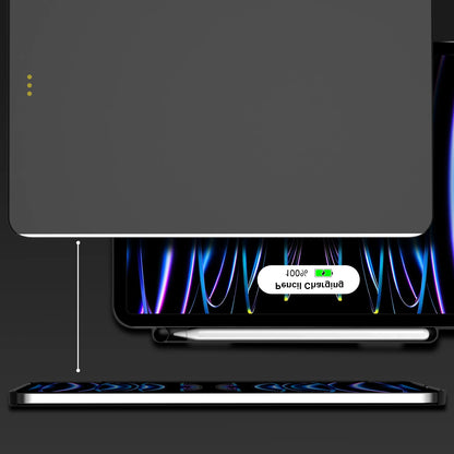 Funda magnética para iPad GOOJODOQ con soporte para lápiz – Compatible con Magic Keyboard para iPad Pro 11/13 M4 (2024), iPad Air 6 y Air 4/5