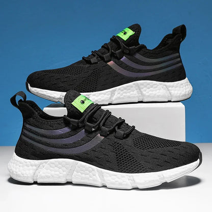 Baskets de sport décontractées pour hommes – Chaussures de course respirantes et légères, Baskets athlétiques antidérapantes pour la marche et les activités de plein air