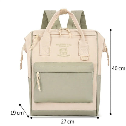 Japanese Kawaii Backpack for Women & Girls – Large-Capacity Waterproof School Bag with Laptop Compartment for Students, Travel & Daily Use