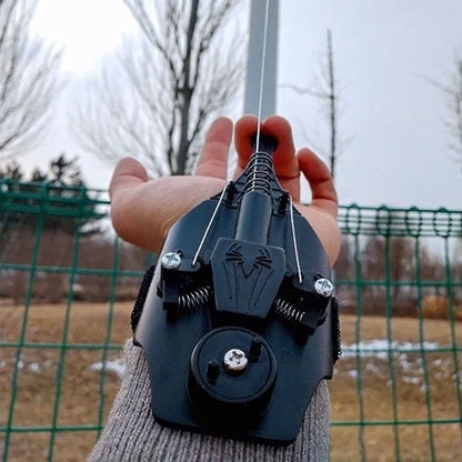 Lanzador de Telarañas Automático – Juguete de Cosplay de Superhéroe con Cuerda y Dispositivo de Muñeca