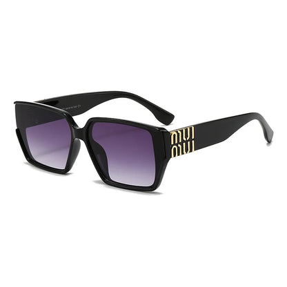 Fashion Square Sunglasses for Women & Men – Stylish Unisex Vintage Shades with UV400 Protection, Trendy Luxury-Inspired Eyewear