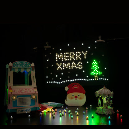 Mini luces LED para globos – Pequeñas luces redondas para globos, bodas, Navidad y decoraciones para fiestas