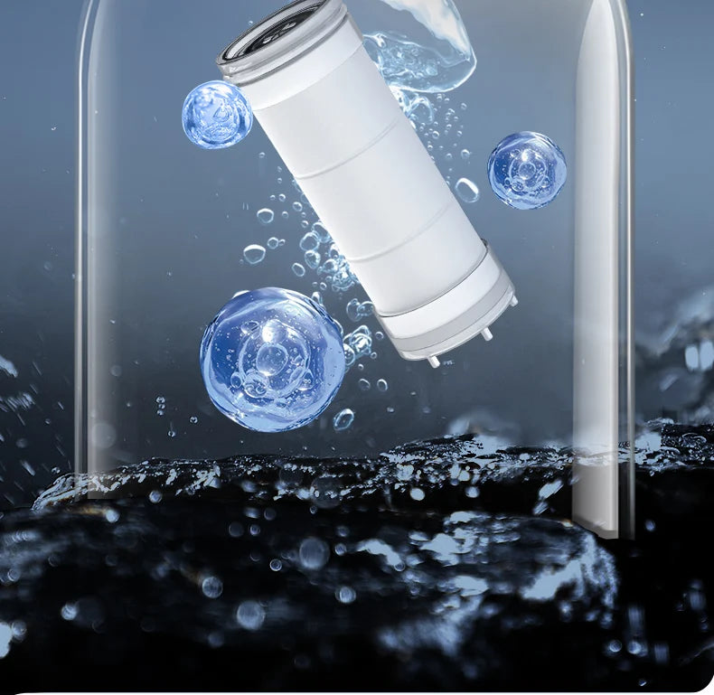 Cabezal de ducha filtrado Supercharged – Pulverizador de ducha ajustable de 4 modos de ahorro de agua, cabezal de ducha de baño de alta presión con filtro de sellado de agua y ajustes de pulverización multifuncionales