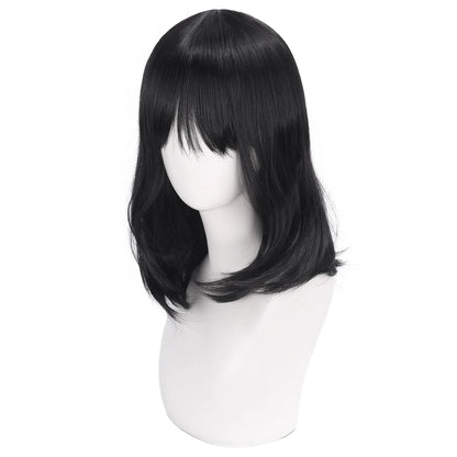 Cosplay Wig – Black Pear Blossom Style Inspired by Qiao Ling (Synthetic Fiber Anime Character Wig)