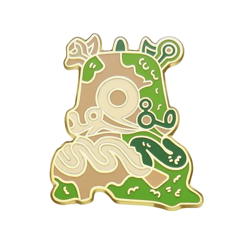 Anime Game Enamel Pins – Metal Lapel Brooch Set for Backpack, Costume & Cosplay Accessories Gift