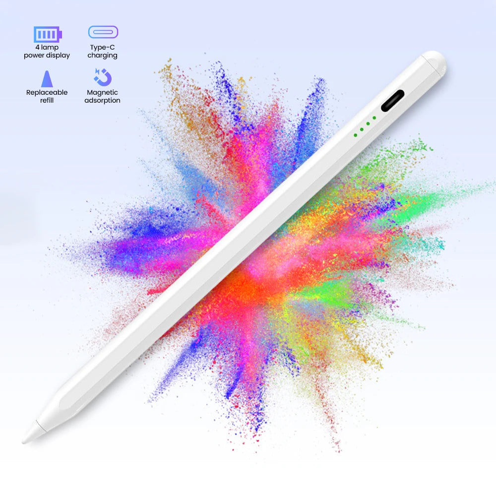 Lápiz Óptico Recargable para Xiaomi Redmi Pad 2, Pad SE 8.7, Pad 7S, 6S Pro, Pad 7, Pad 6, Pad 5 y Pro 11" – No Requiere Bluetooth