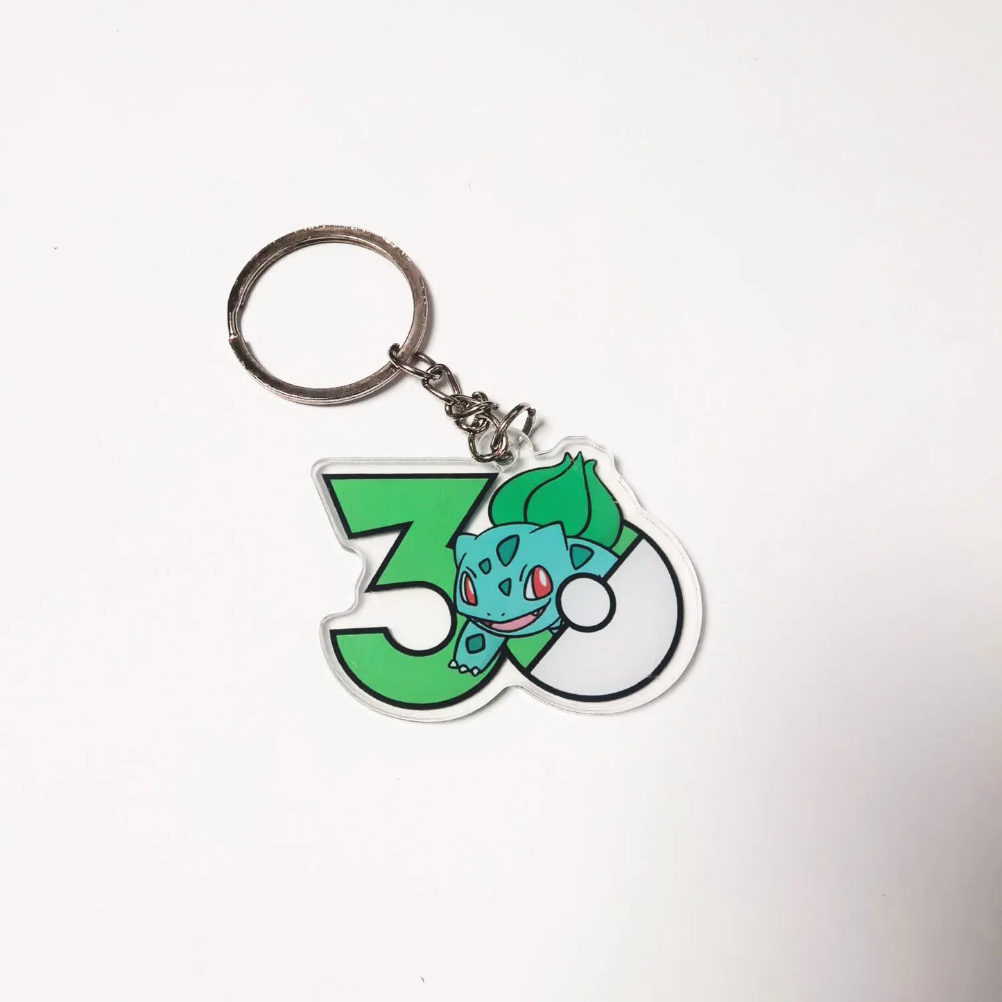 Pokémon 30th Anniversary Acrylic Keychain – Captain Pikachu, Eevee & Eeveelutions (50 Styles)